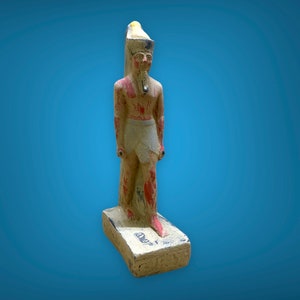 Wonderful Statue of King Narmer Hand Made in Antique Style