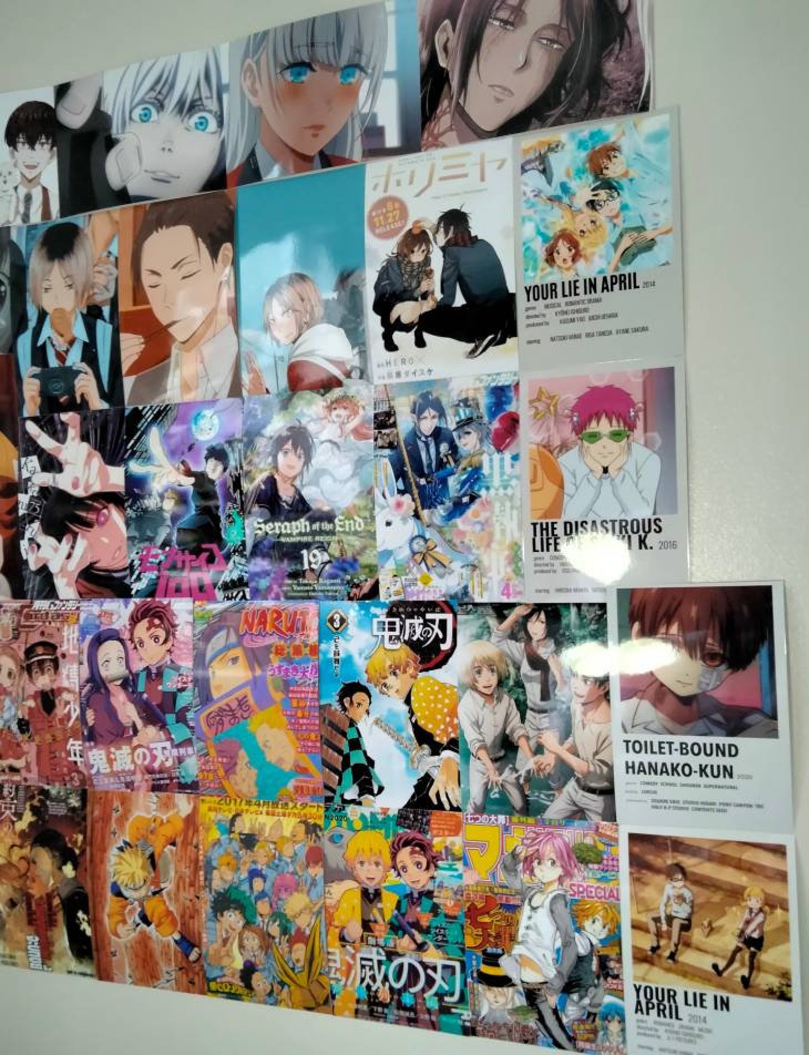 Anime Prints Random Assortment - Etsy