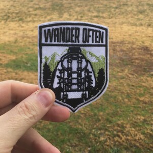 Wander Often Patch-Hiking Patch-Backpacking Patch