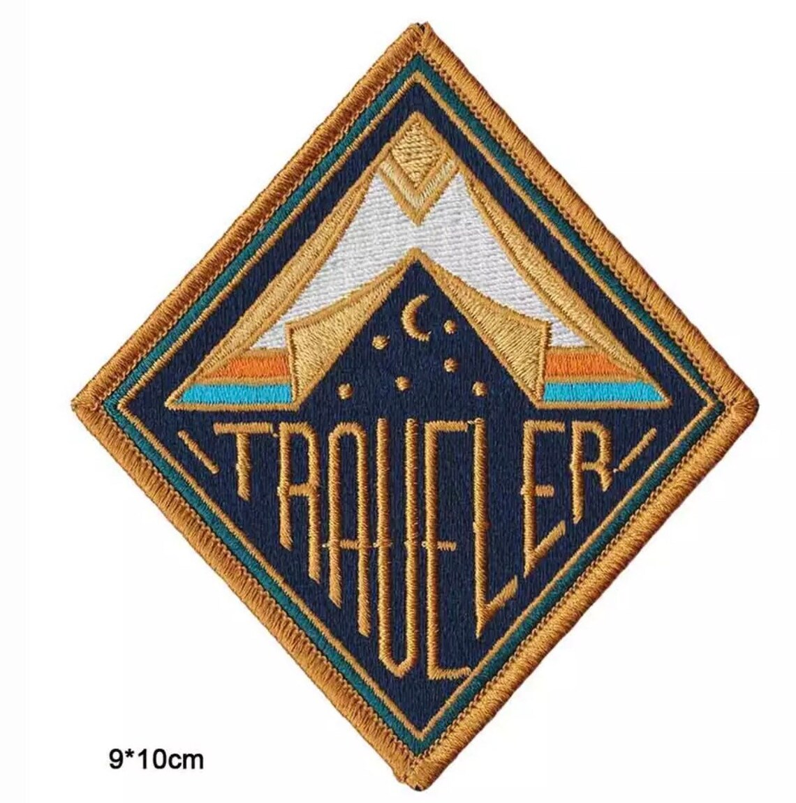 Traveler Embroidered Patchhiking Patchesbackpacking Patches Etsy
