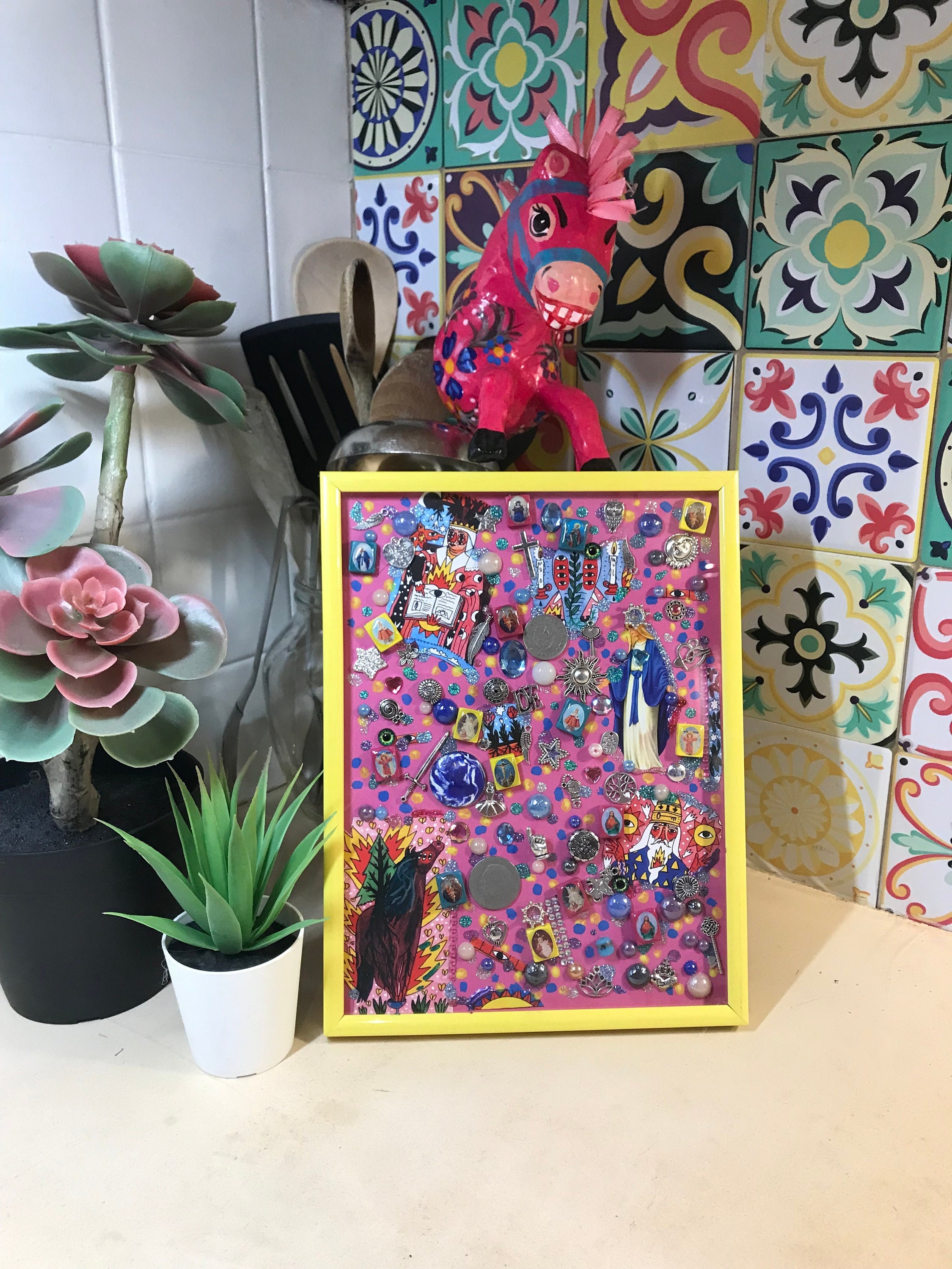 Cadre La Vie en Rose 19x25cm