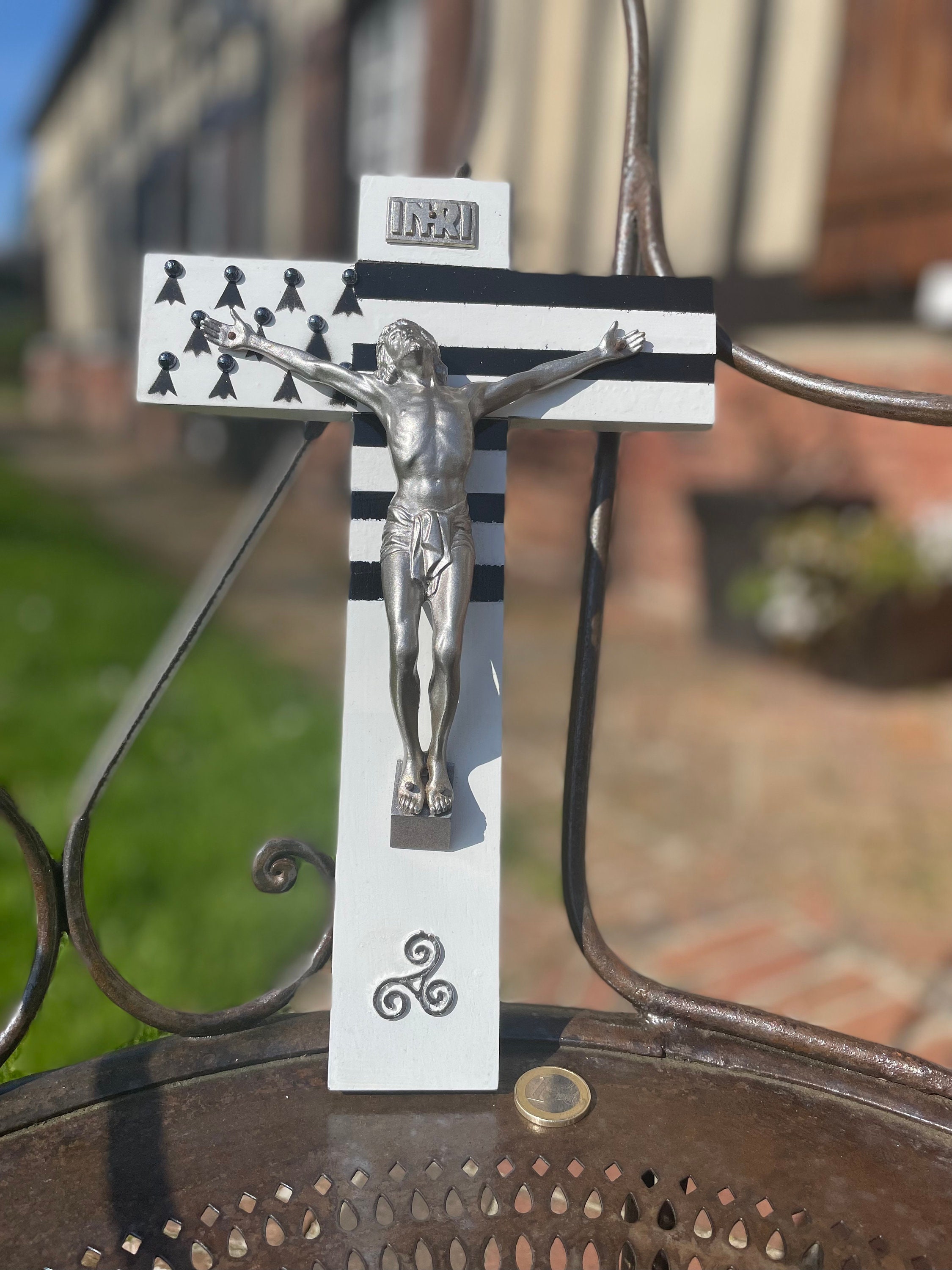 Crucifix Customisé Jésus Breton