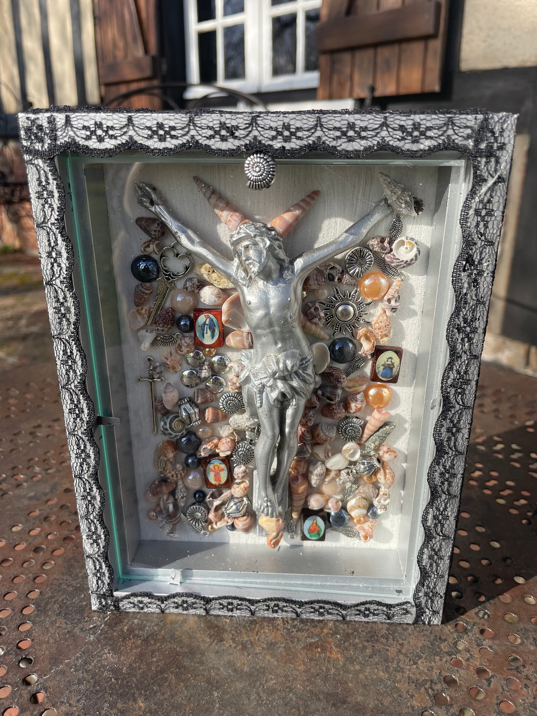 Cadre Vitrine L'homme à La Mer