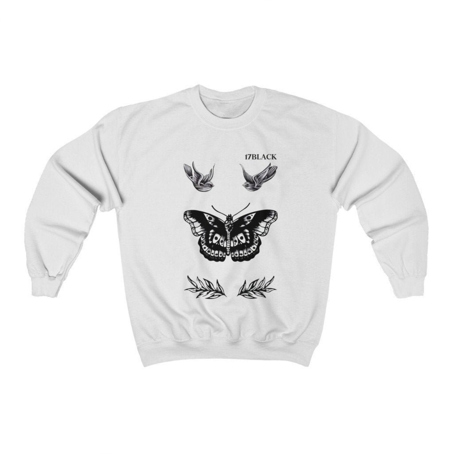 harry styles tattoo sweatshirt etsy