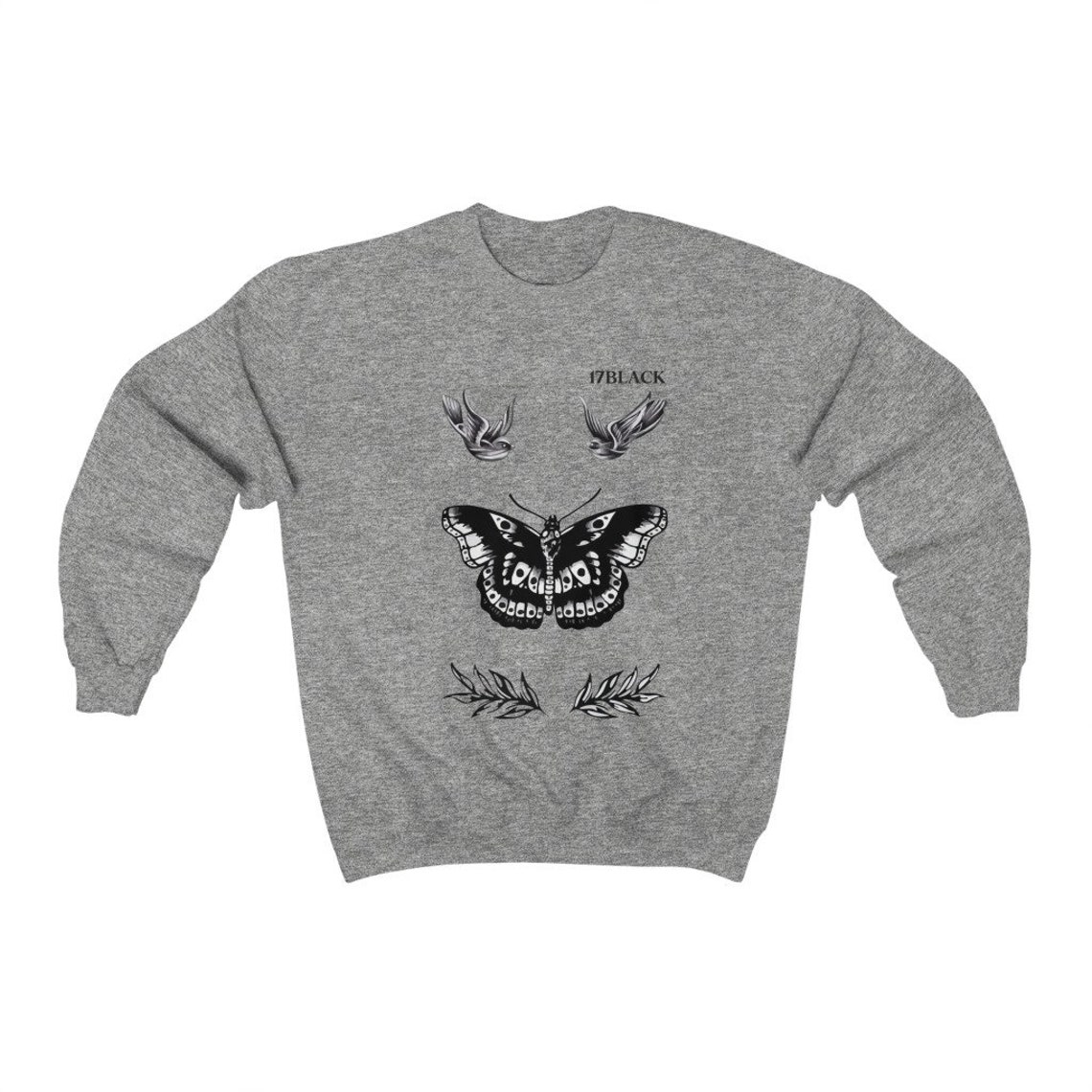 harry styles tattoo sweatshirt etsy