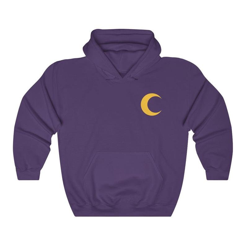 tsukki moon moletom com capuz