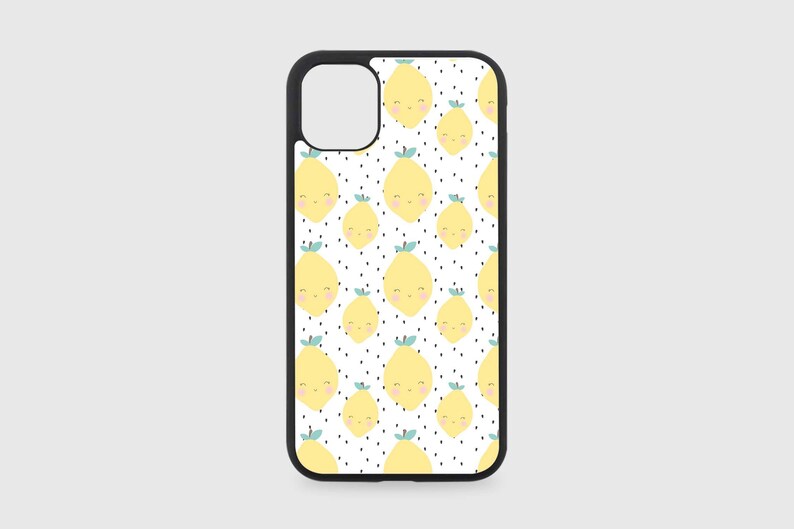 Cute Lemons iPhone Case with Optional Pop Up Stand Add On