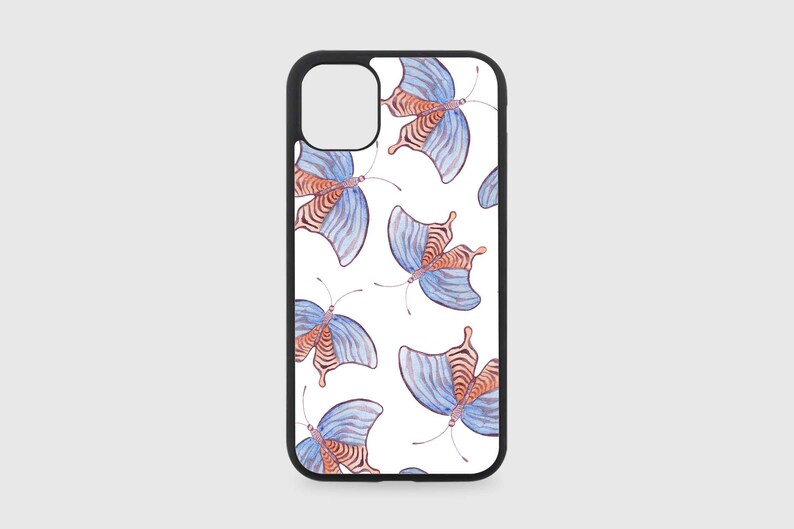 Butterflies Large #10 iPhone Case with Optional Pop Up Stand Add On