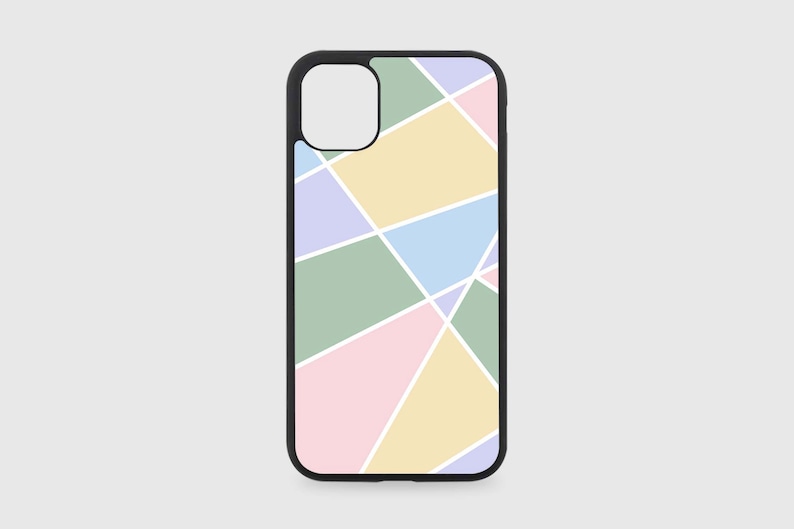 Geometric Wallpaper Style #6 iPhone Case with Optional Pop Up Stand Add On