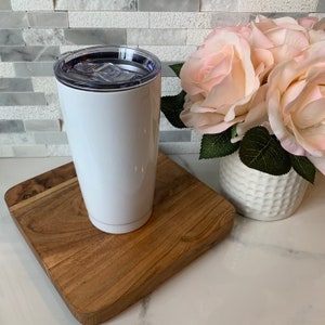 20oz White Sublimation Tumbler