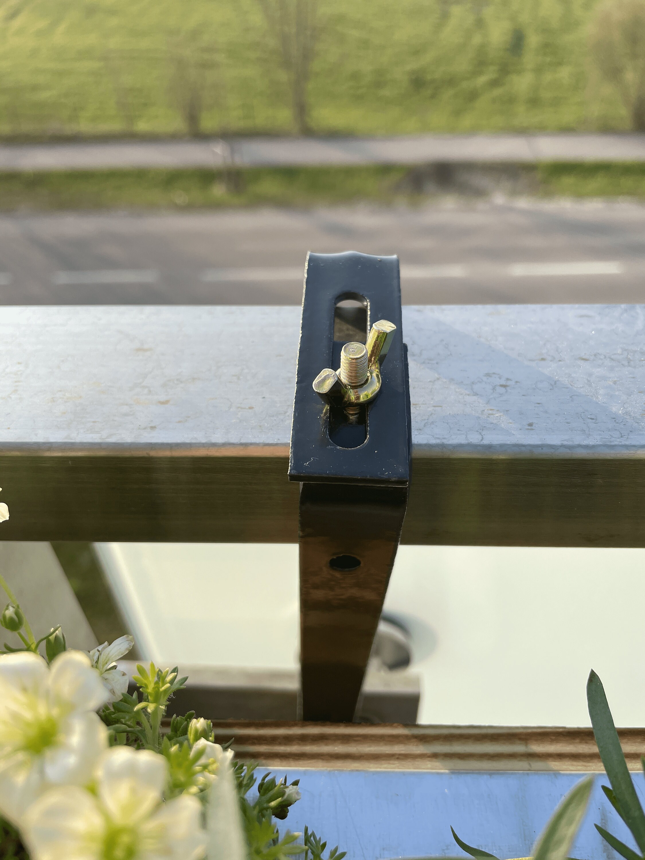 Caja de flores de madera para 6 plantas de balcón / muebles de | Etsy