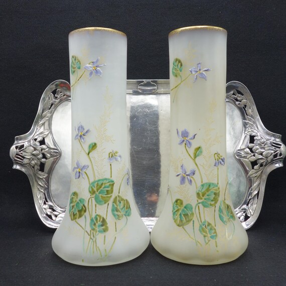 ルグラ 花瓶 アールヌーボー アンティーク フランス製 アール