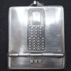 WMF Custodia Vesta in argento placcato - Art Déco tedesco - Raro ritrovamento