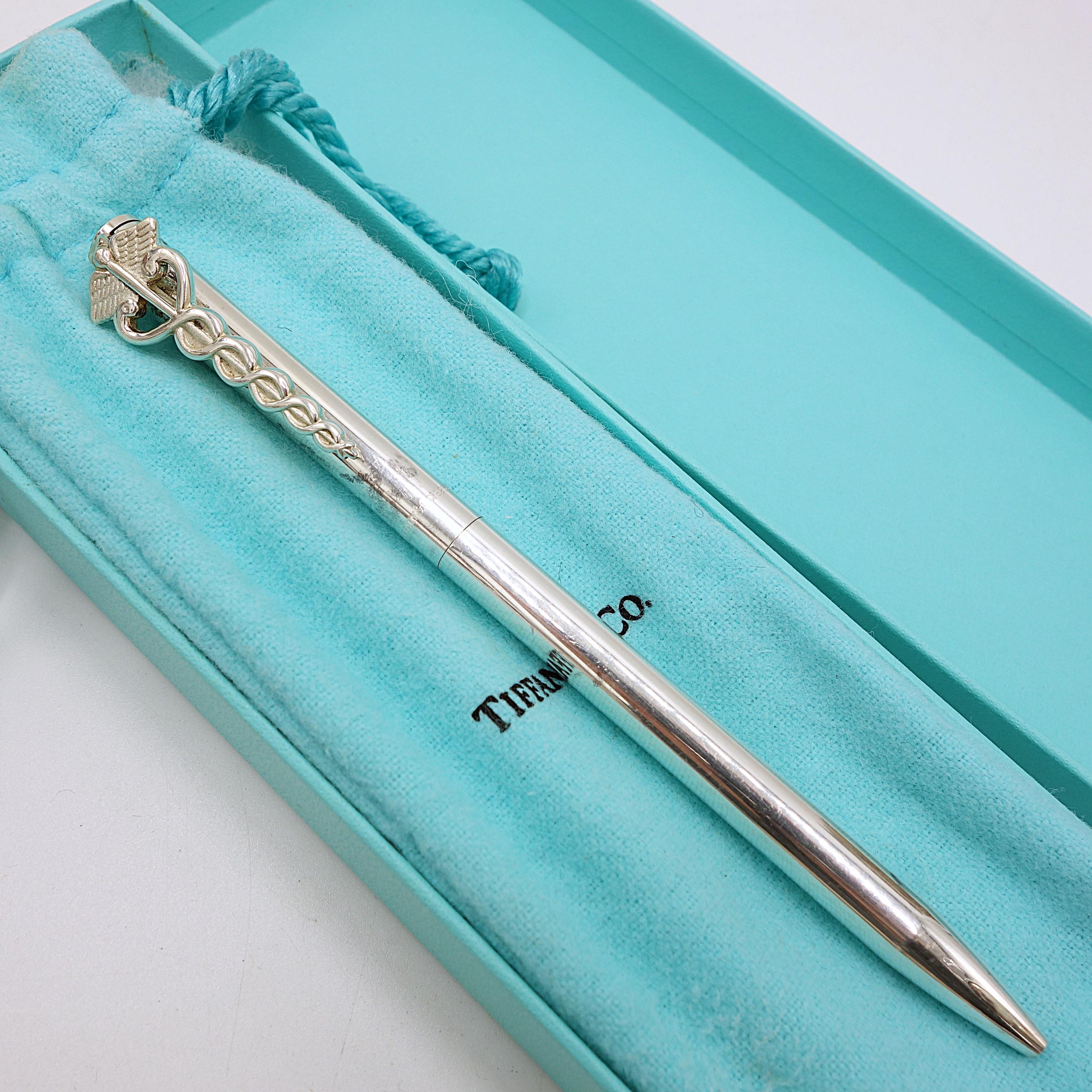ティファニー TIFFANY カデュサス Cadusas ボールペン Tiffany & Co. Caduceus Sterling Silver Medical Doctor Nurse