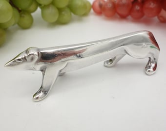 Porte-couteau français 'Ours polaire' - Edouard Sandoz - Gallia Christofle - Normandie