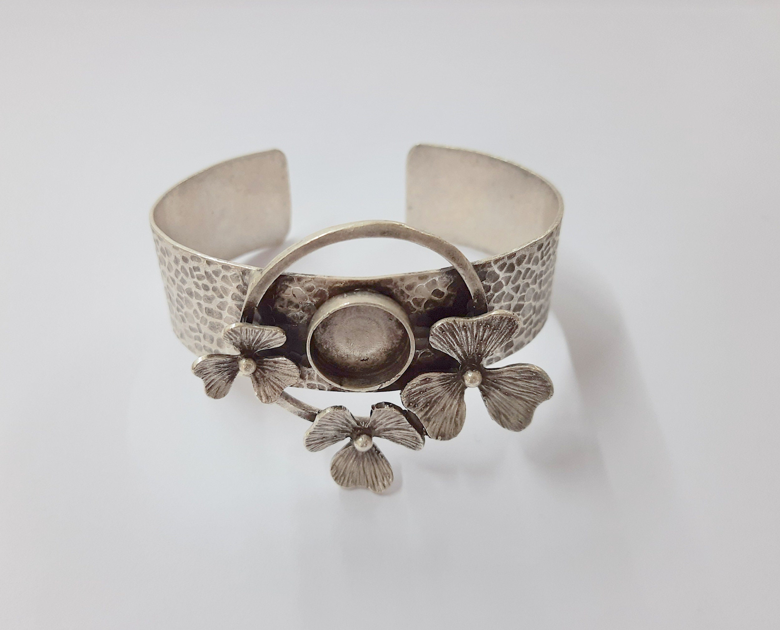 【美品】BLANC.. BE005 - SILVER Rare Candelabra 5 Twisted Arm Candle Silver Plated on Zinc