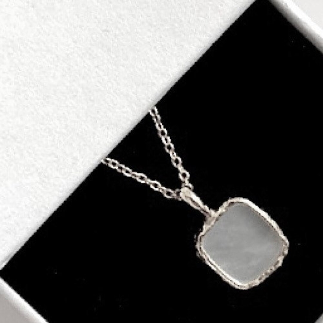 Ladeukoi Donut Halskette - Natürlicher Stein Anhänger 30mm Verstellbar