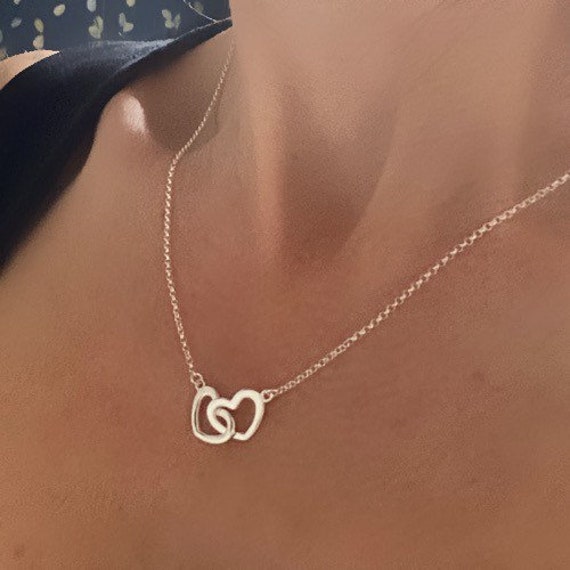 Heart entwined necklace clearance