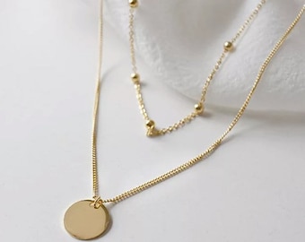 Multi Row Necklace - Etsy