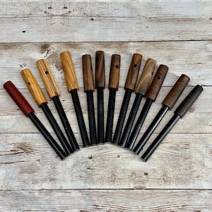 Camping Flint Rod Wood Handle Ferrocerium Ferro Flint Fire Starter Survival Magnesium Rod kits lighter