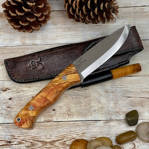 Bushcraft Knife | Outdoor Cooking | Damascus Knife | Hunting Knife | Hunter Knife | Woodcraft Knife | Bushcraft knife | Tactical knife