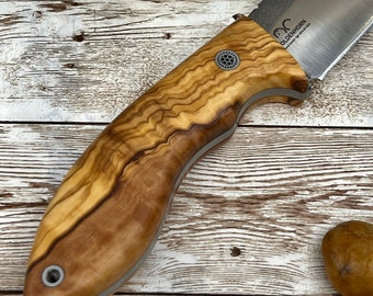PERSONALIZED KNIFE Custom Knife Handmade Knife Engraved Knife, Camping Knife, Outdoor Knife, Bushcraft Knife Christmas Gift
