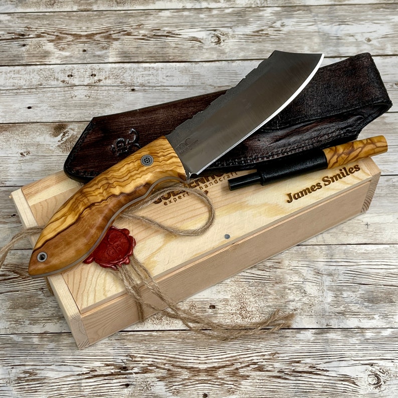 Camping Knife Customize Knife Hunter Knife Woodcraft Etsy