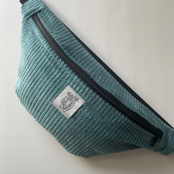 Hipbag, dark mint, pastel, fanny pack, belt bag, crossbody bag, waistbag