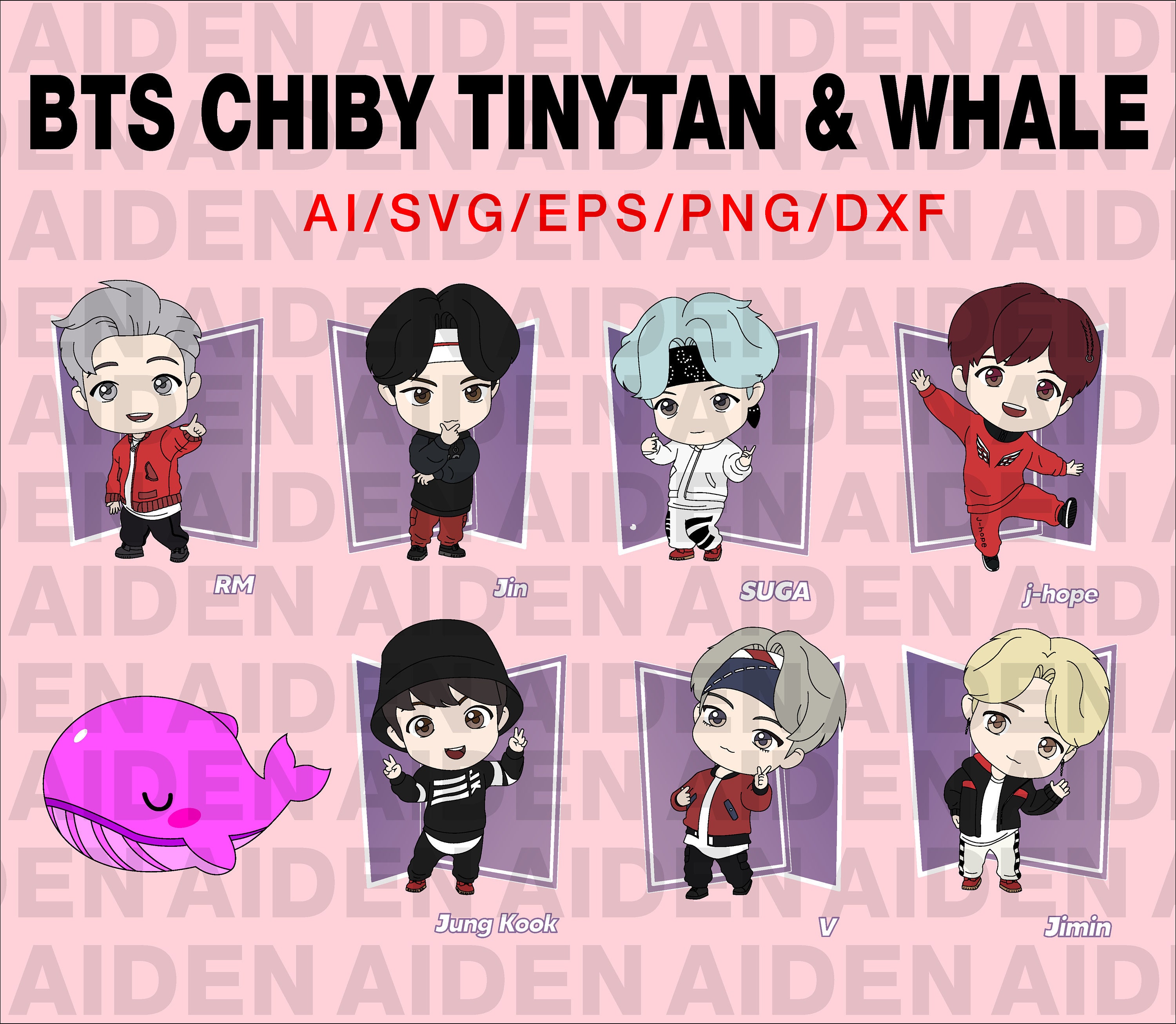 BTS TinyTan Plush Whale Ver 1 - tramitabenv.org