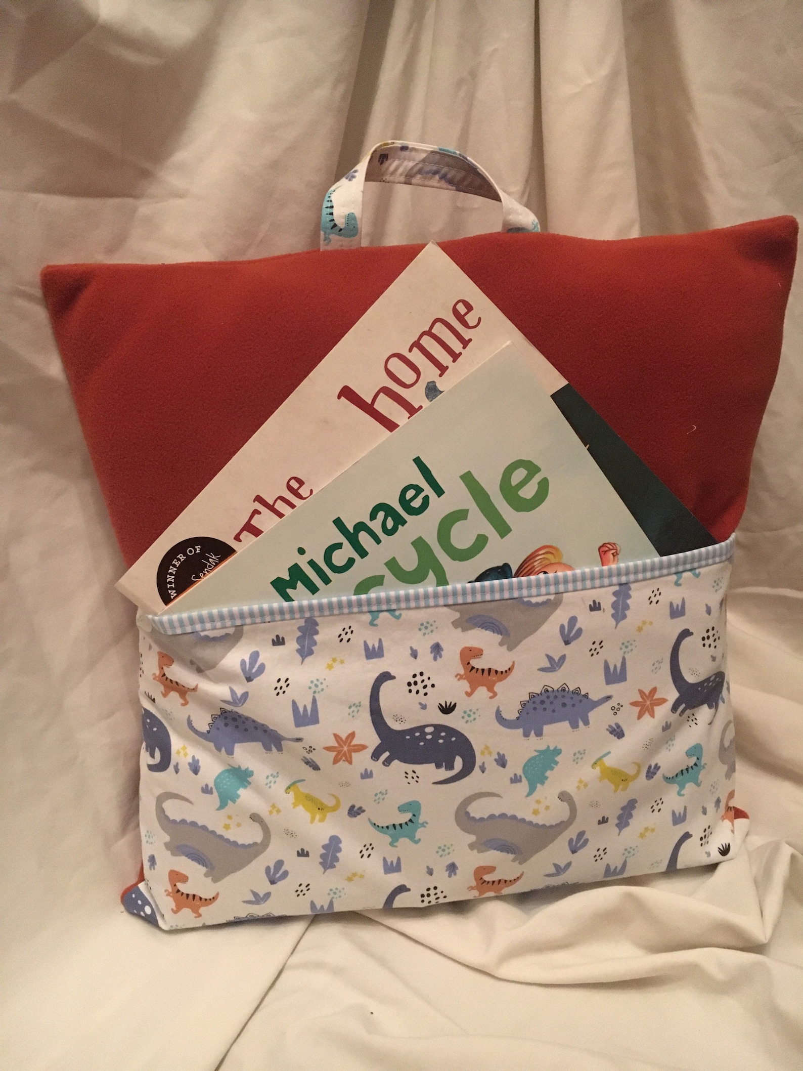 Coussin de lecture avec poche profonde pour stocker des Etsy