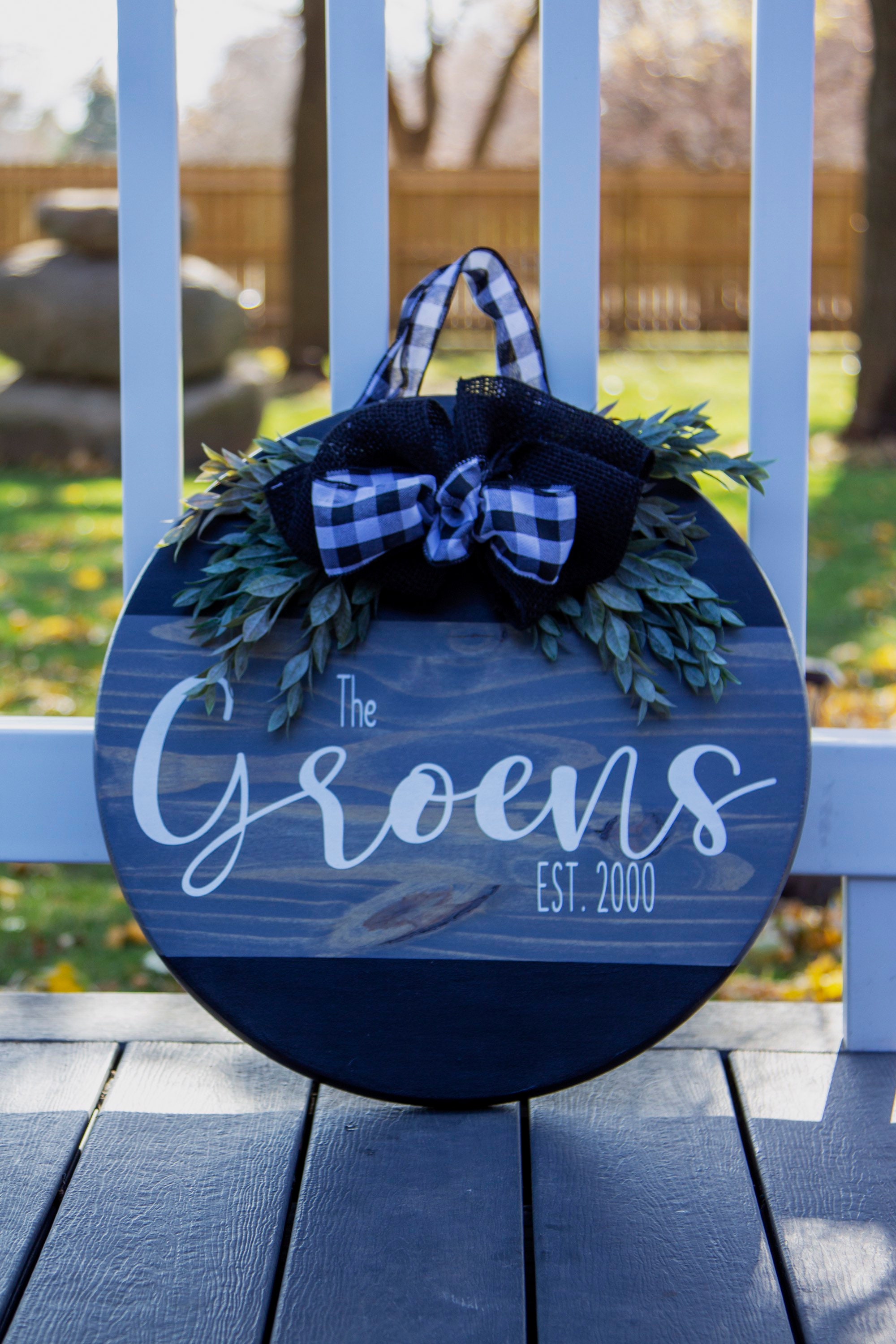 Hand painted door decoré Etsy