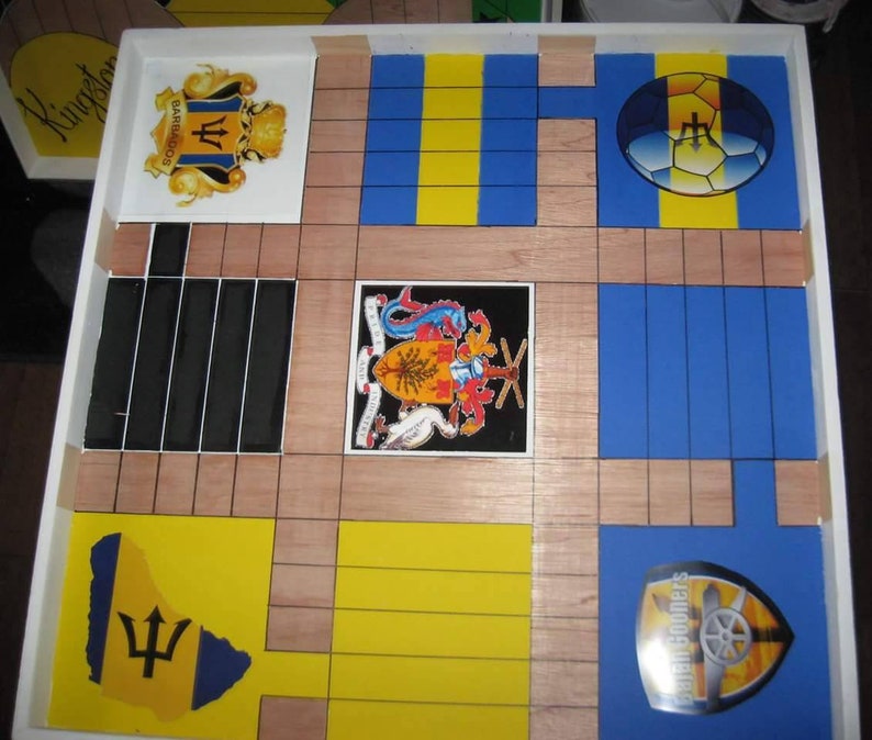 Ludi board Game Jamaican version Etsy