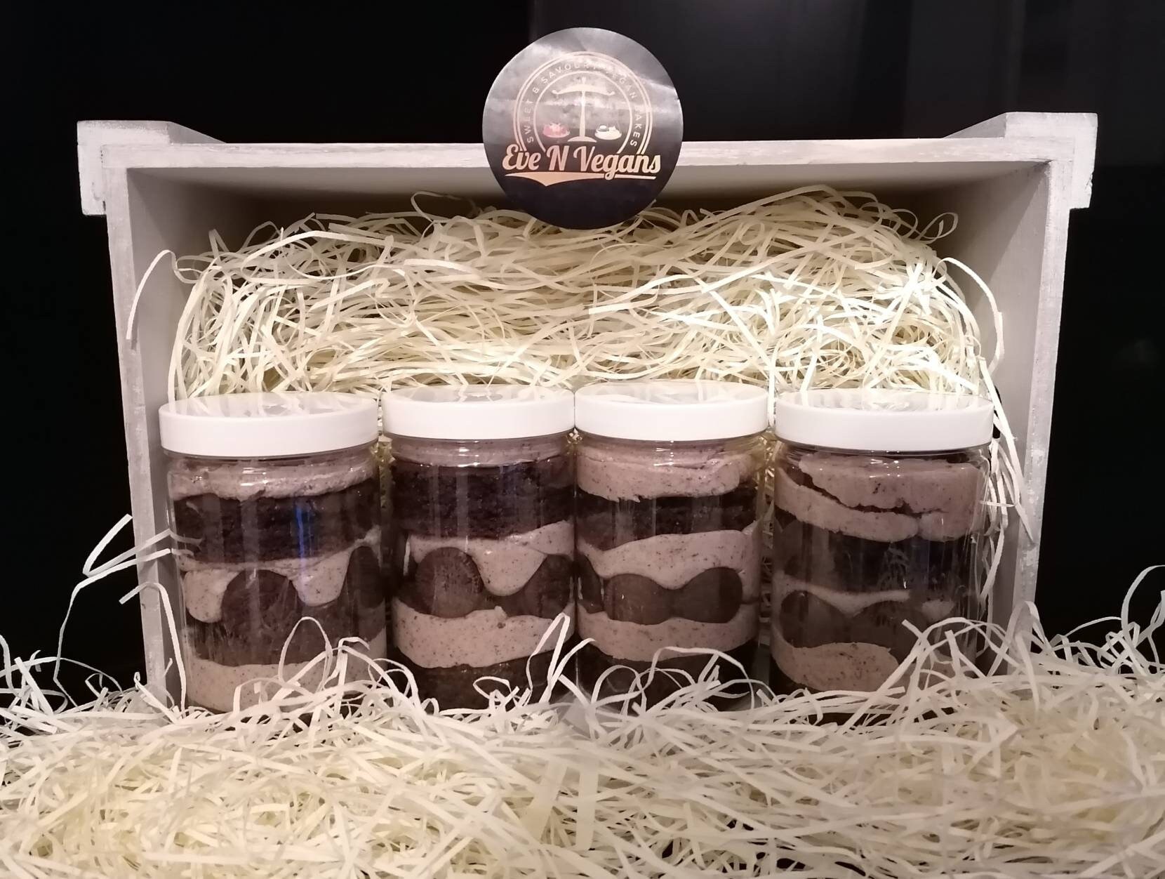 VEGAN Cake Jars X4 Gift Box Baked Bakery Cakes Oreo Jammy Etsy UK