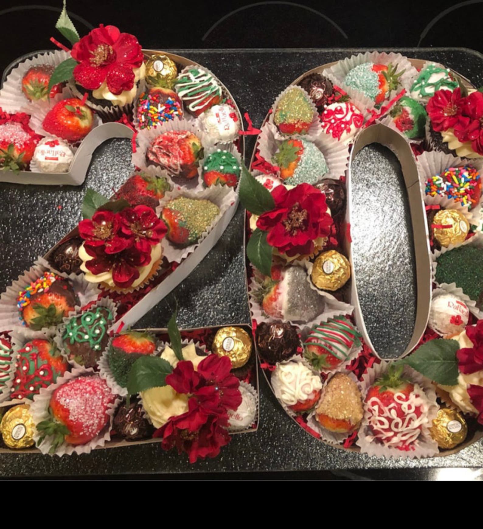 Fillable Handmade Treat Boxes Numbers & Letters Etsy