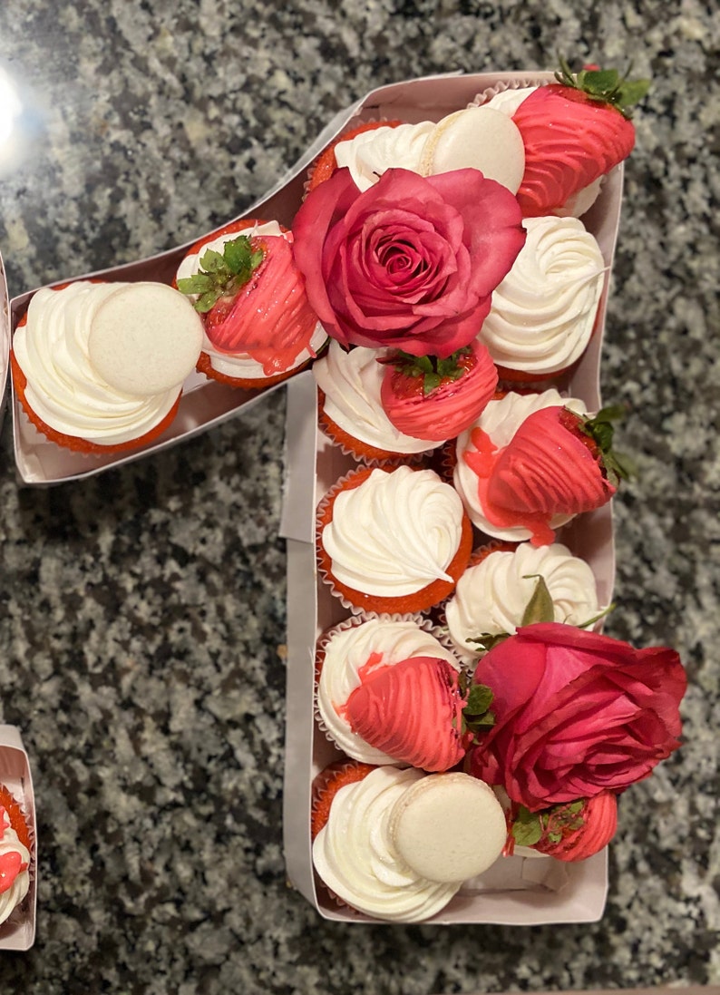 Fillable Handmade Treat Boxes Numbers & Letters Etsy