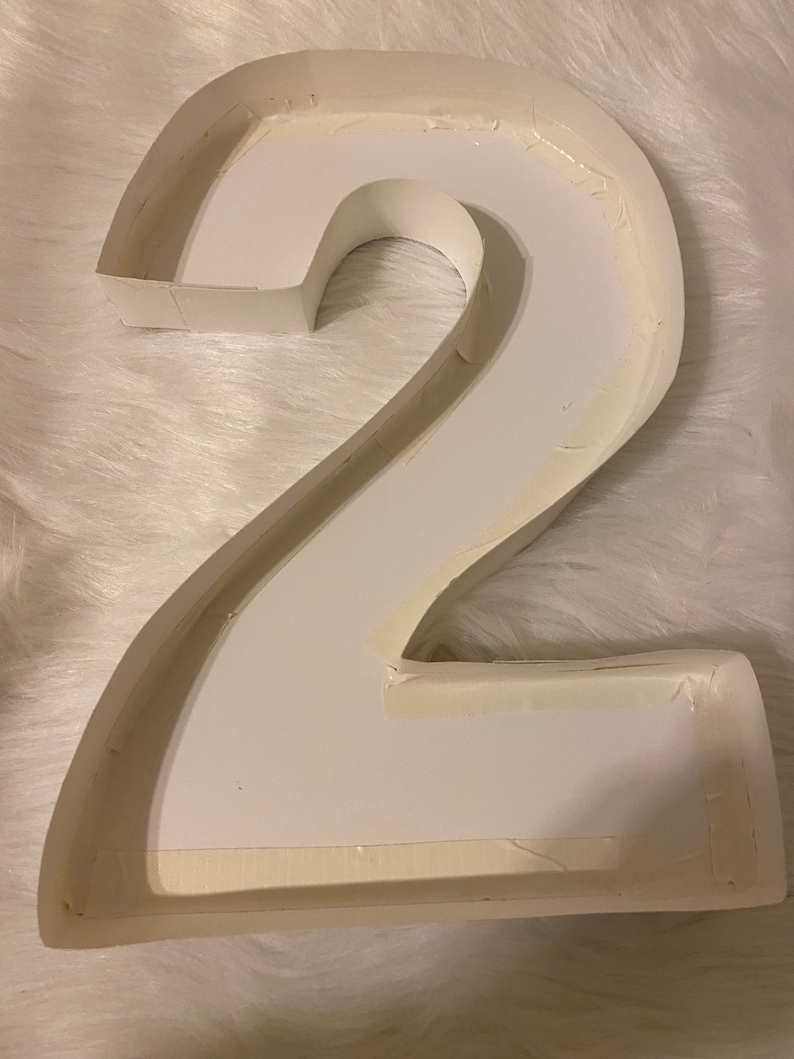 Fillable Handmade Treat Boxes Numbers & Letters Etsy