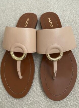 ladies toe post sandals size 5
