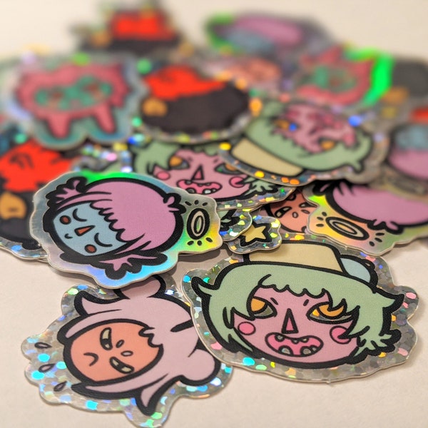 Minis - Holographic Sticker Pack