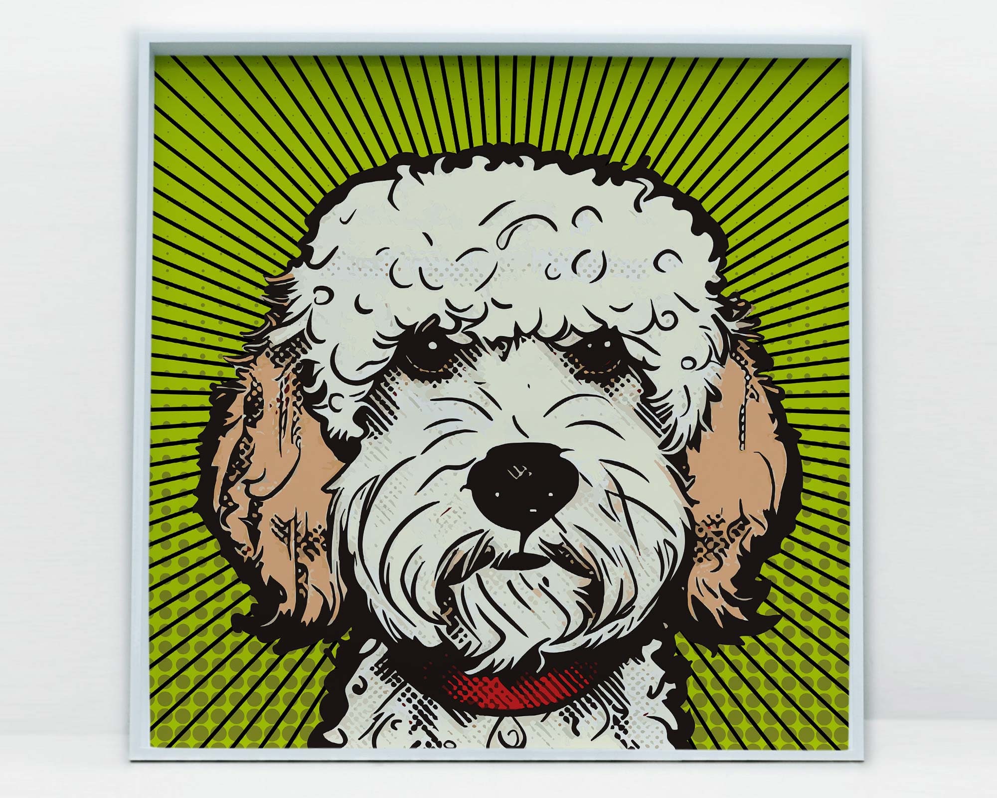 Cockapoo Dog Pop Art Print, Pet Wall Decor (digital Download) - Etsy