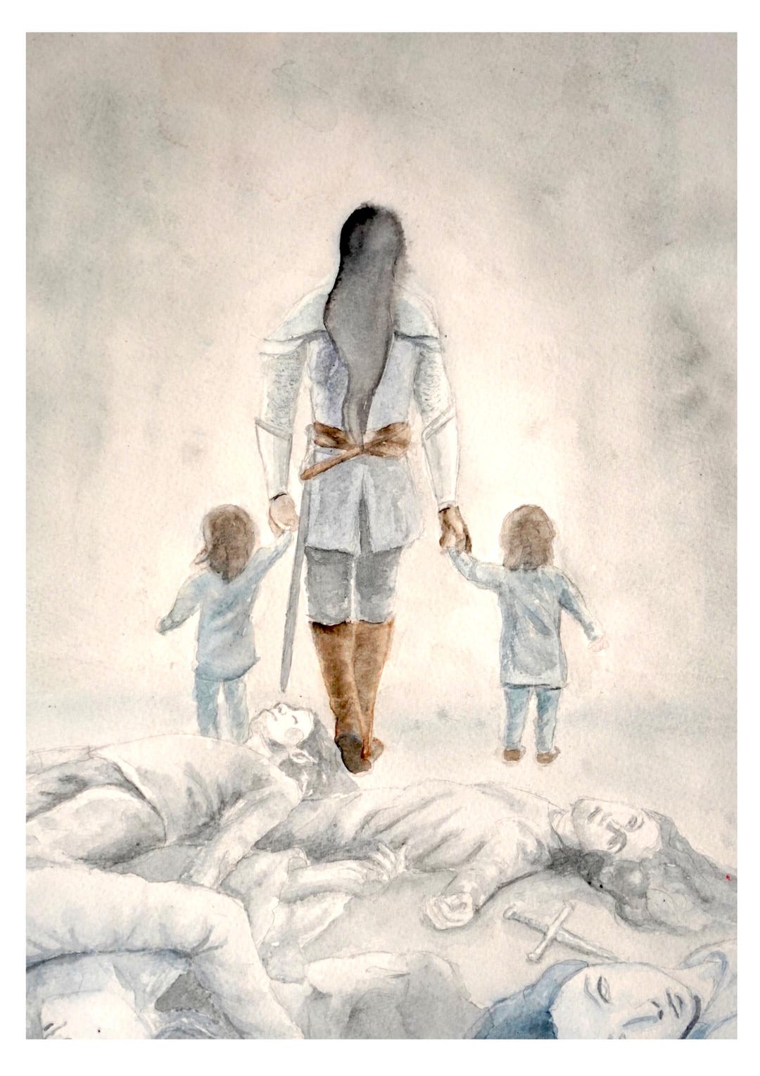 Found Twins Fine Art Print Etsy