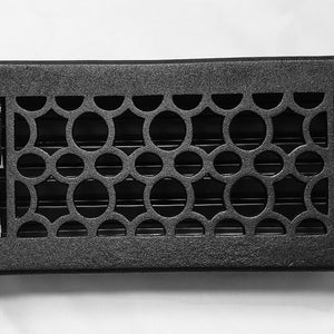Air Vent Floor Register Cover Black Iron Decorative Grill