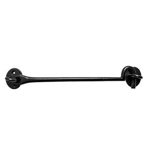 Cabin Haken und Öse Riegel 250 mm Antique Black Tür Schuppen Tor