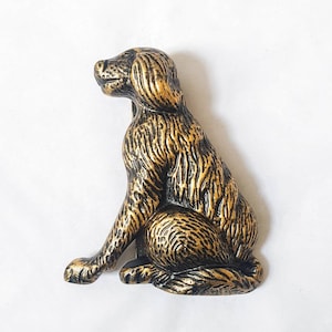 Dog Door Knocker Antique Brass Front Door Animal
