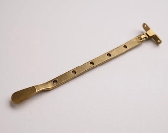Fensterbock aus poliertem Messing: 250 mm Traditioneller Fensterflügelverschluss