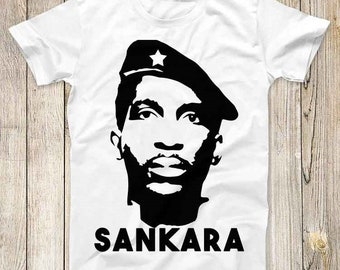 Thomas Sankara Top Tee Lumumba Marxist Burkina Faso Design Retro Gift Cool Men Women T Shirt 2748