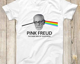 Sigmund Pink Freud Top Tee Melhor presente fofo masculino feminino unissex camiseta 3043