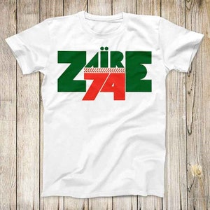 Zaire 74 Super Cool Afrobeat Funk Tee 70&#39;s Música Africana Diseño de Moda Top Mejores Hombres Mujeres Regalo Camiseta 2786