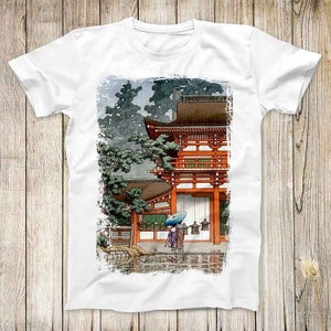 Nara Kasuga Jinja Shrine Top Tee Best Cute Gift Men Women Unisex T Shirt 3106