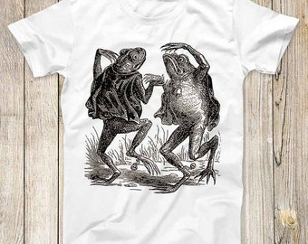 Star Demons Dancing Frog Art Painting Top Tee Best Cute Gift Mens Women Unisex T Shirt 3032