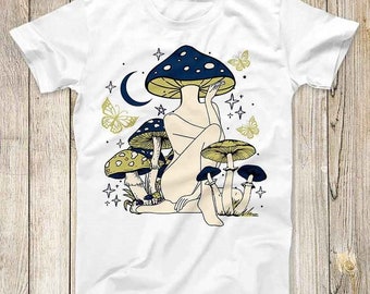 Magic Mushroom Hippie My Body My Choice Sexy Pin Up Girl Top Tee Best Cute Gift Men Women Unisex T Shirt 3105